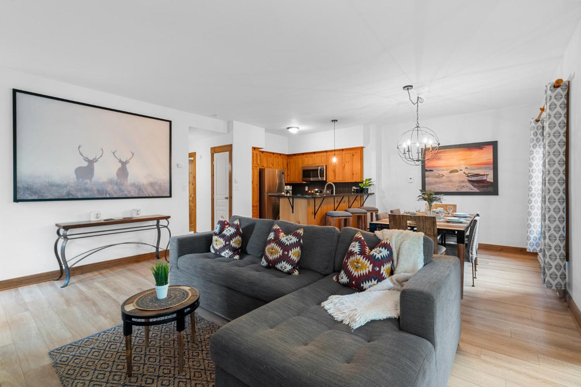 Les Falaises Tremblant - Ski Inout Condo W2Bdrs Mont-Tremblant Luaran gambar